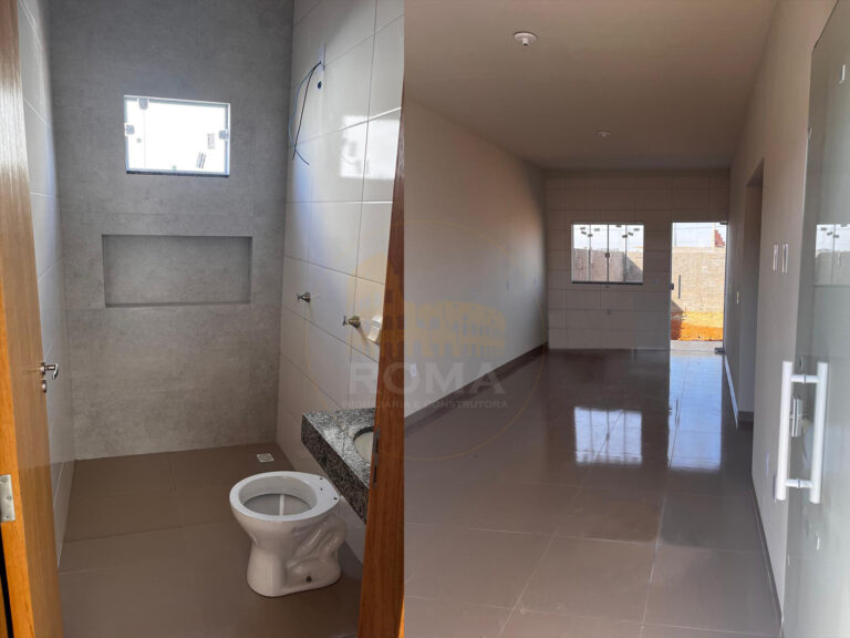 BANHEIRO E SALA + COZINHA