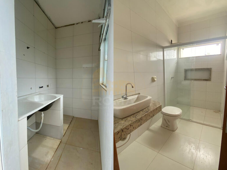 LAVANDERIA E BANHEIRO SUITE